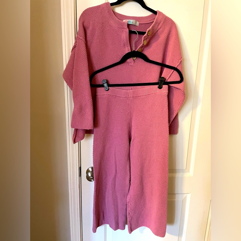 Free people hailee sweater set